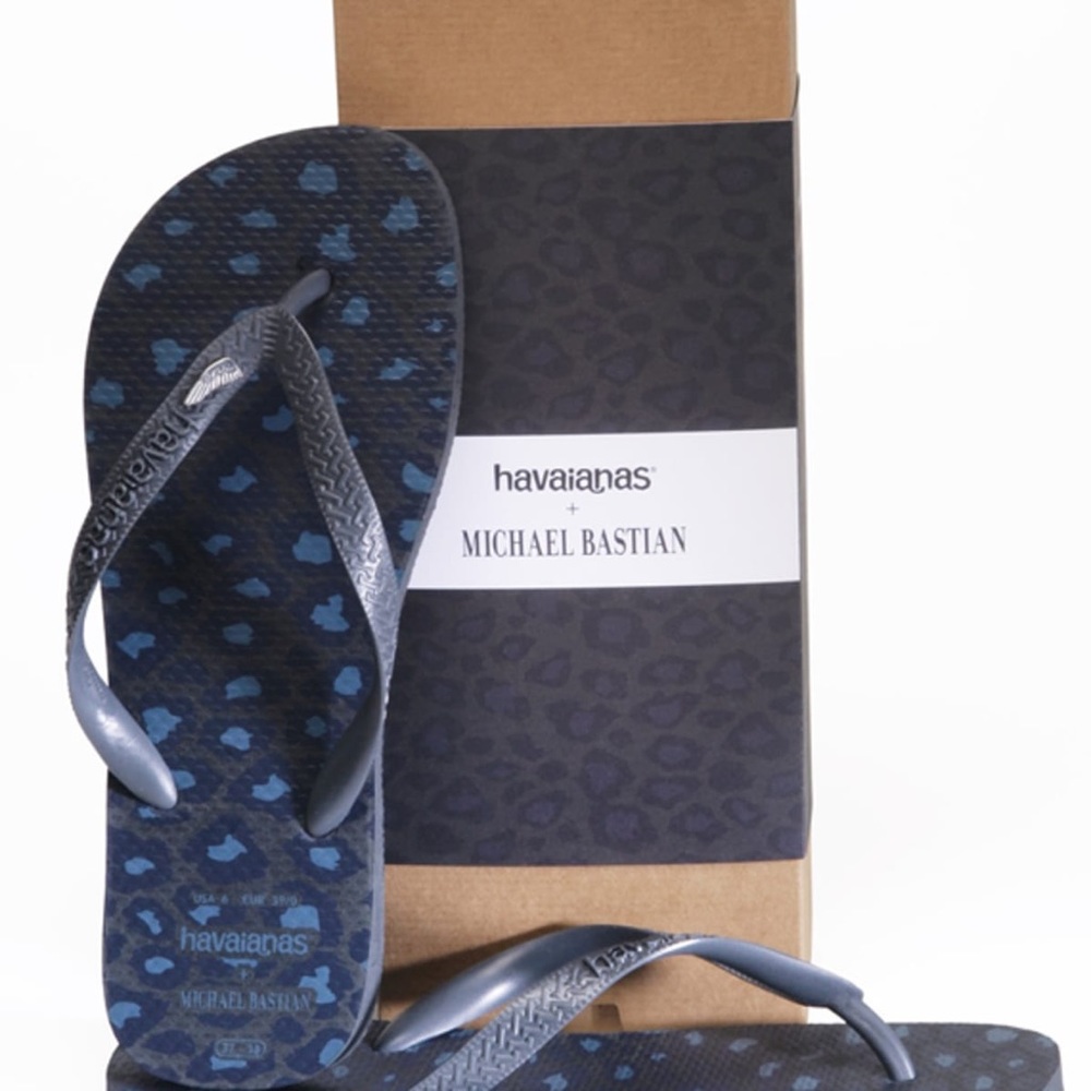 Havaianas + Michael Bastian flip flops